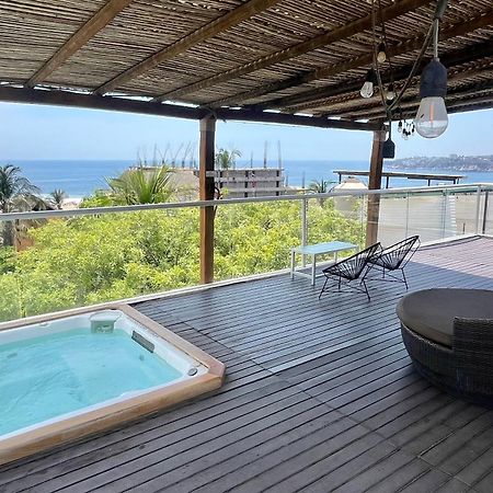 Hotel Aqualuna Cyclops Brisas de Zicatela Екстер'єр фото